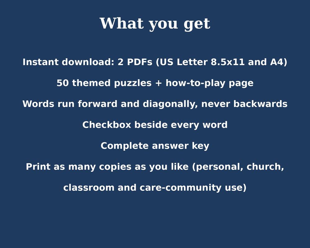 Bible Word Search with KJV Verses, image 4
