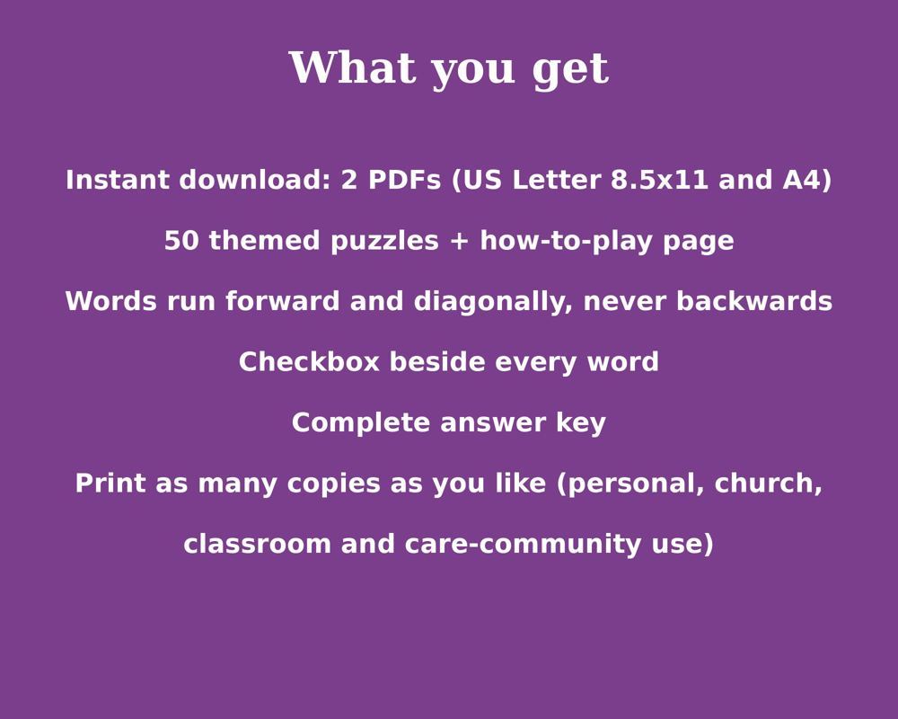 Cat Lovers Word Search, image 4