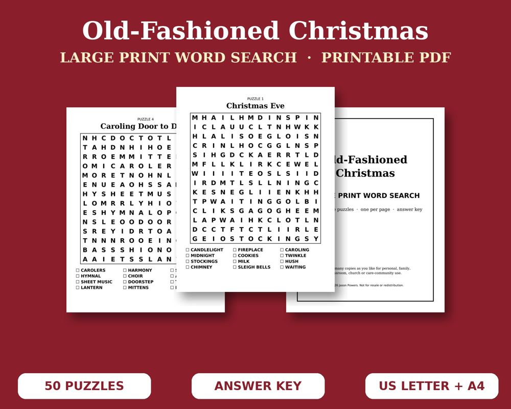 Old-Fashioned Christmas, image 1