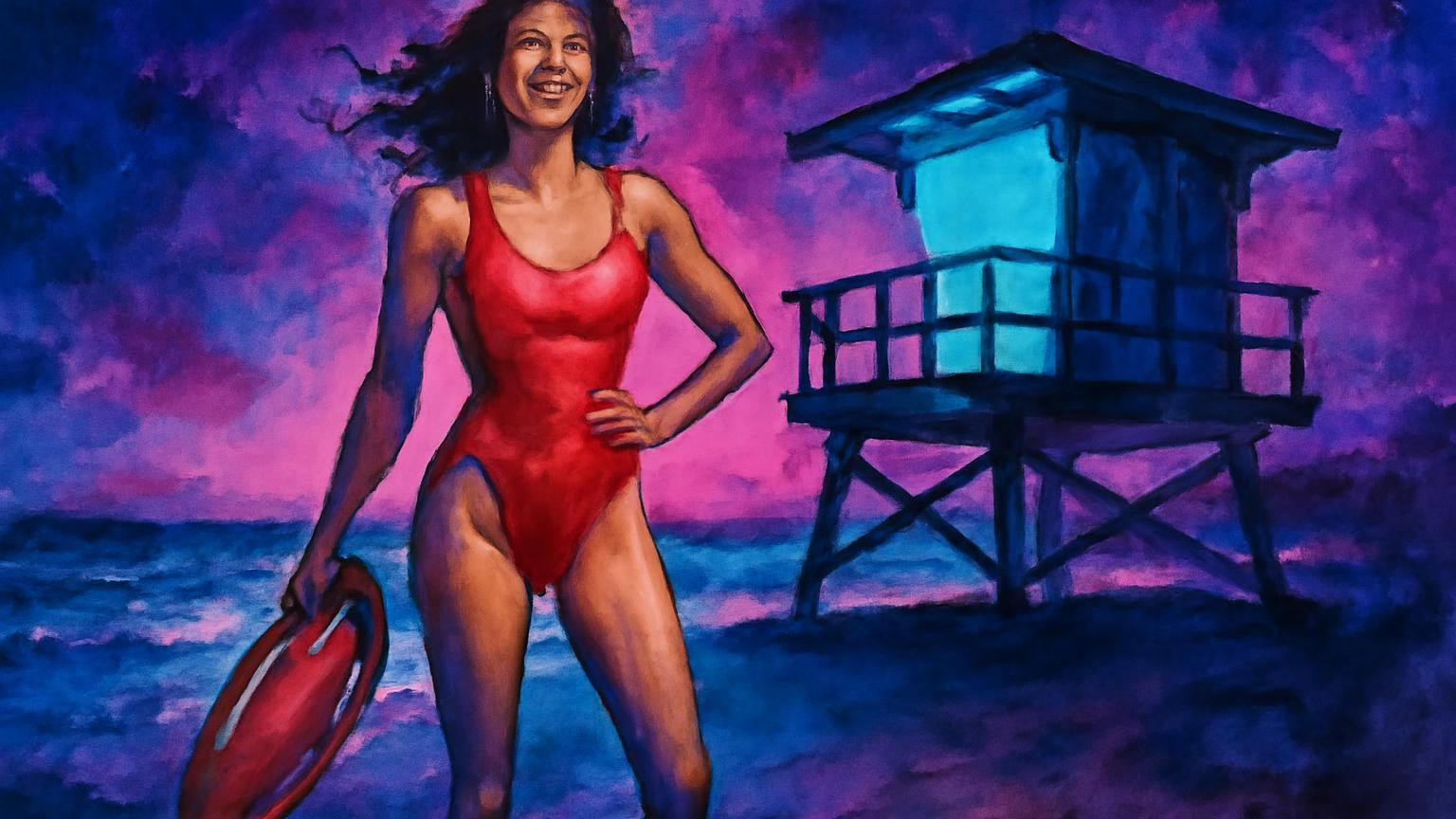 Illustration for: 90s TV crushes, from Baywatch to The X-Files