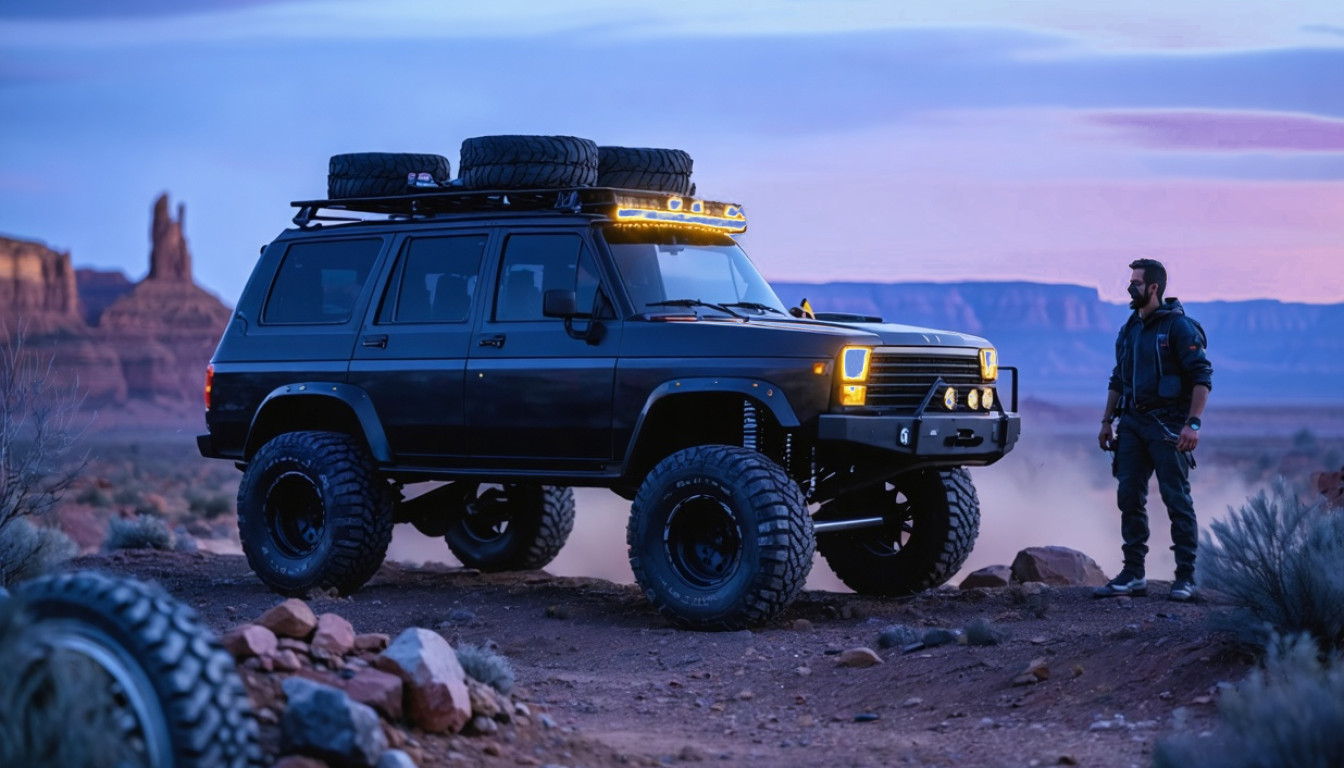 Illustration for: Ford's Bronco ORV package brings real off-road gear straight from the factory