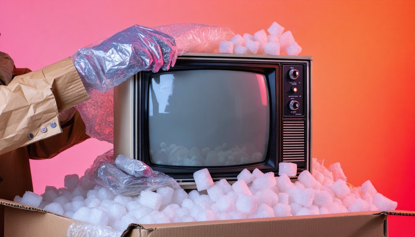 Illustration for: How to move or store a CRT without wrecking it or your back