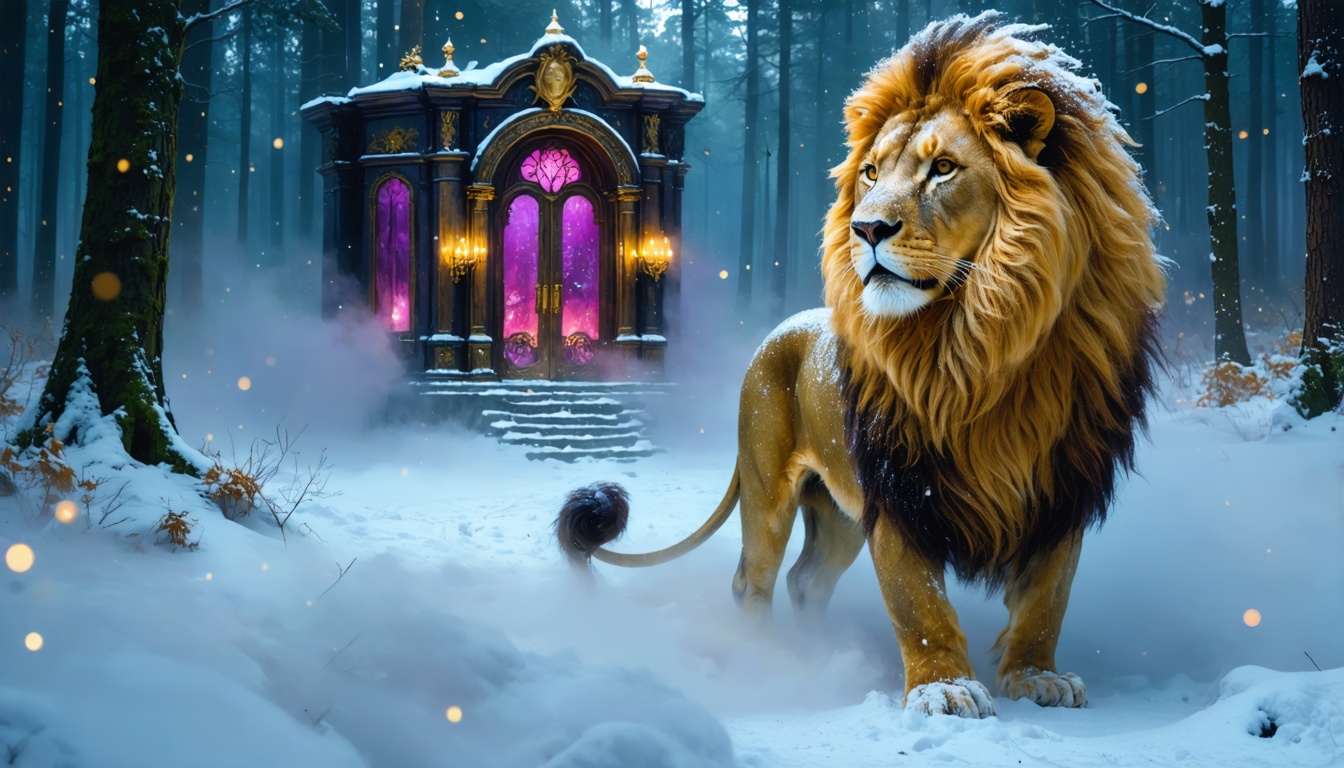 Illustration for: Greta Gerwig's Narnia movie hits IMAX in February with Meryl Streep as Aslan