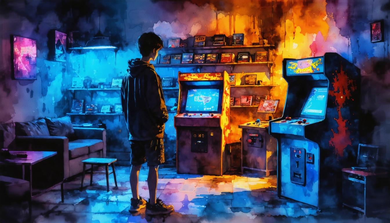 Illustration for: Gifts for dads who grew up on Nintendo