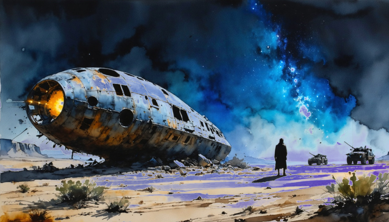 Illustration for: Roswell 1947: what happened and why we still talk about it