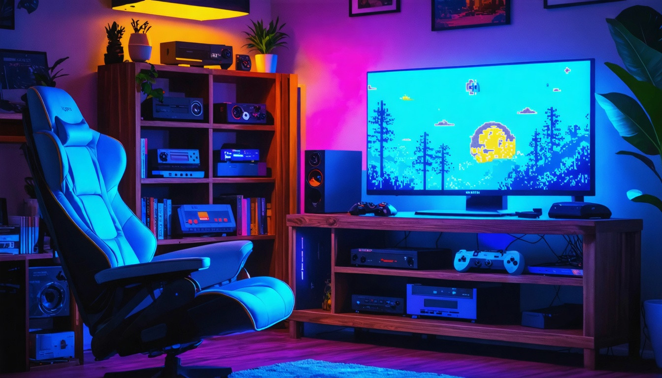Illustration for: Retro gaming gifts for the guy who still has his NES