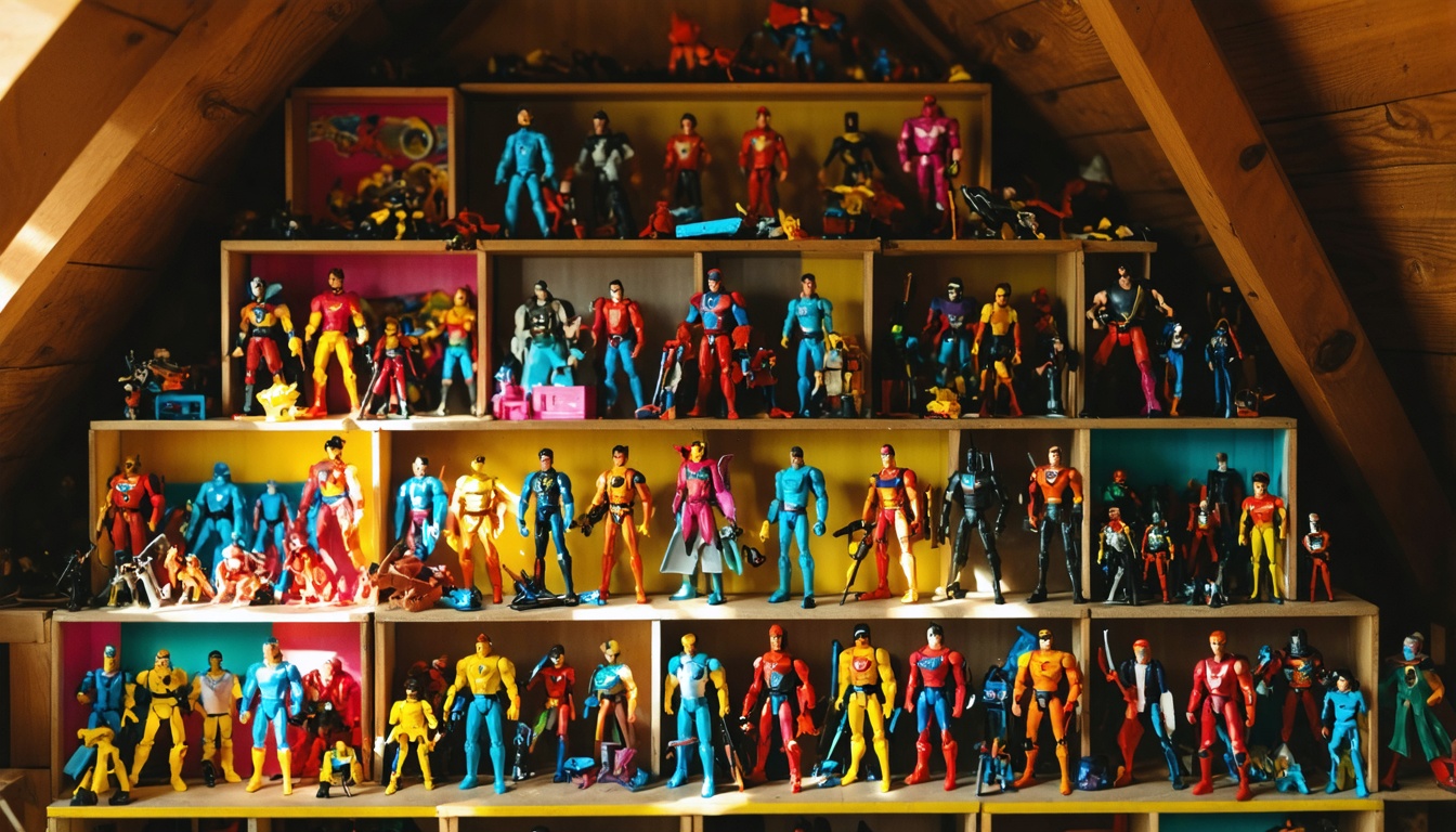 Illustration for: What actually makes an old action figure worth money