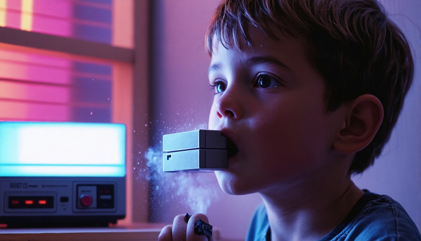 Illustration for: Blowing into NES cartridges never fixed anything