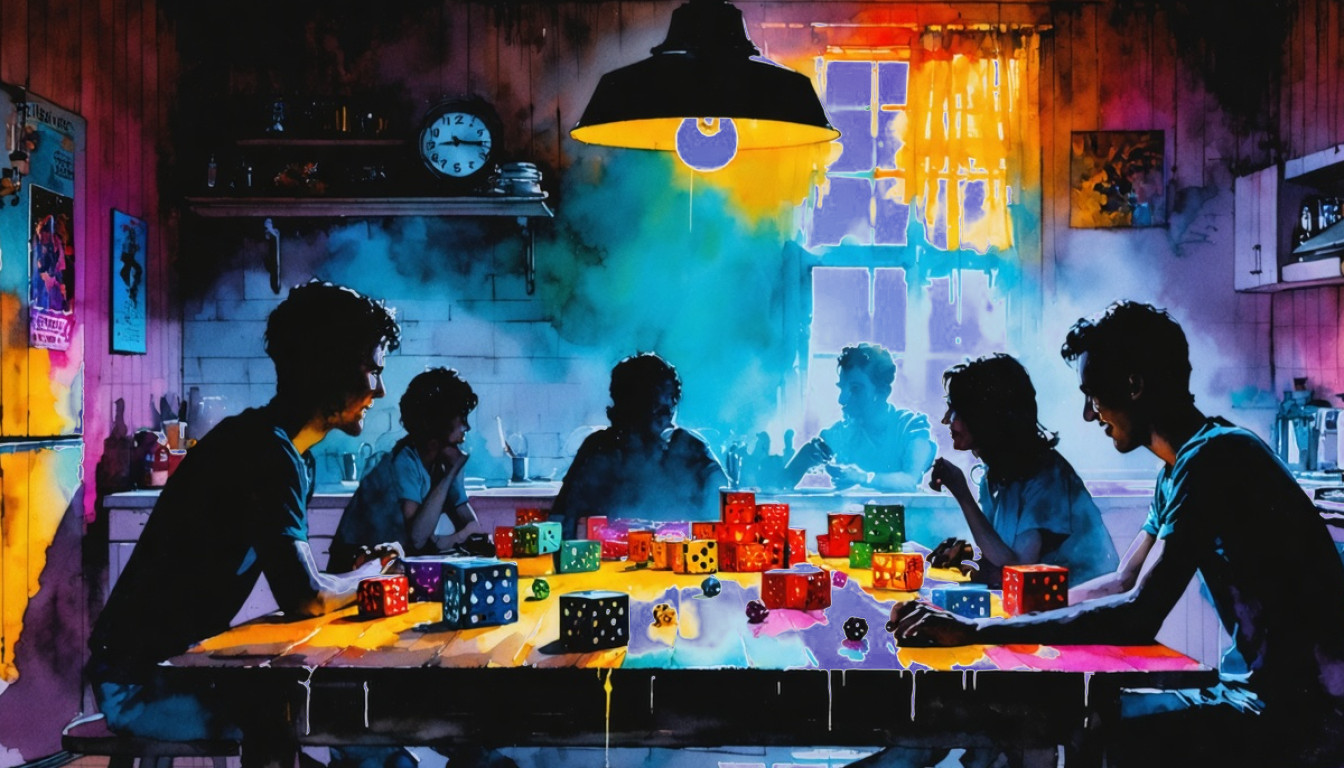 Illustration for: Board games for grown-up 80s and 90s kids