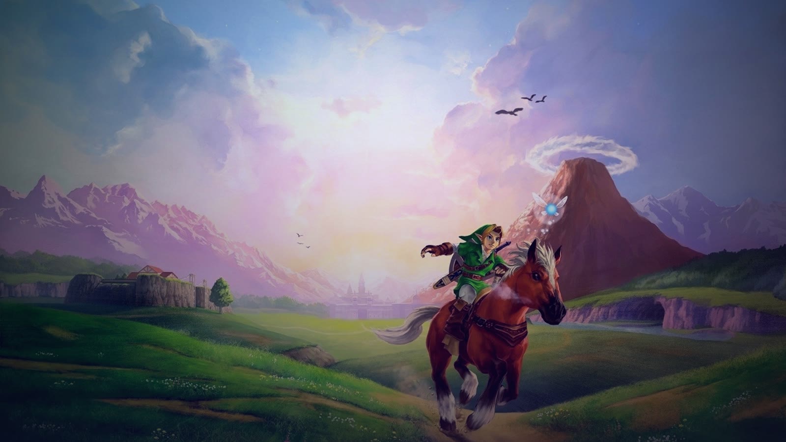 The Legend of Zelda: Ocarina of Time (1998) official art