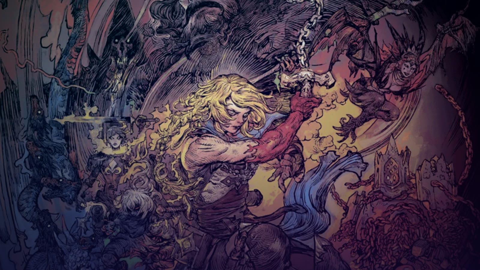 Castlevania: Belmont's Curse official art