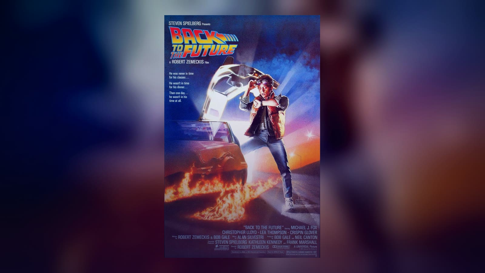 Back to the Future poster