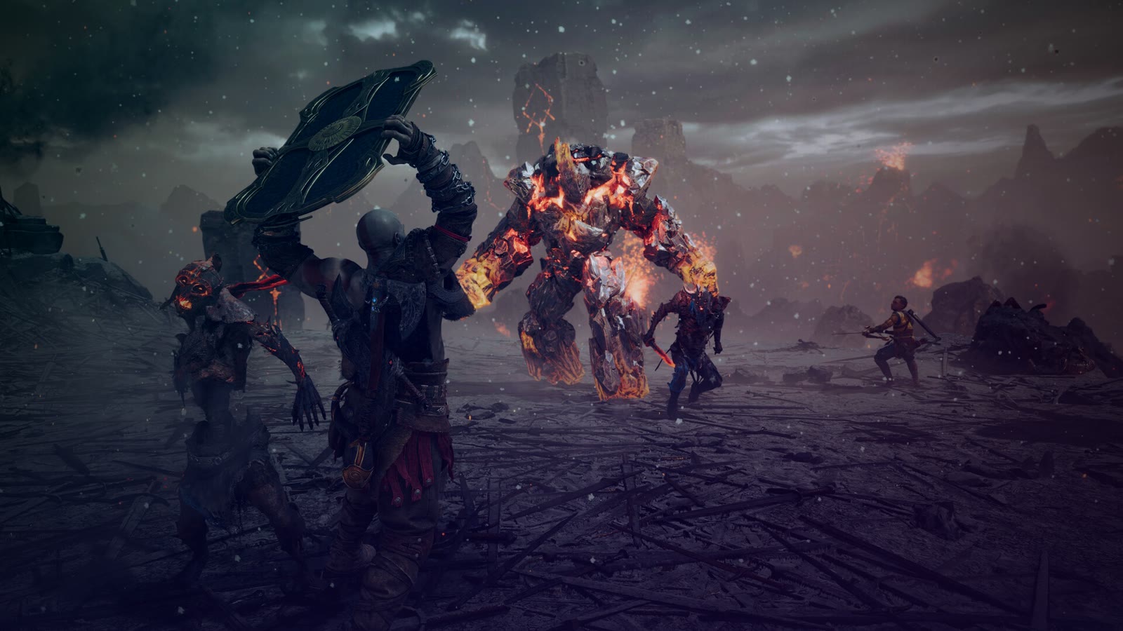 God of War Ragnarök official art