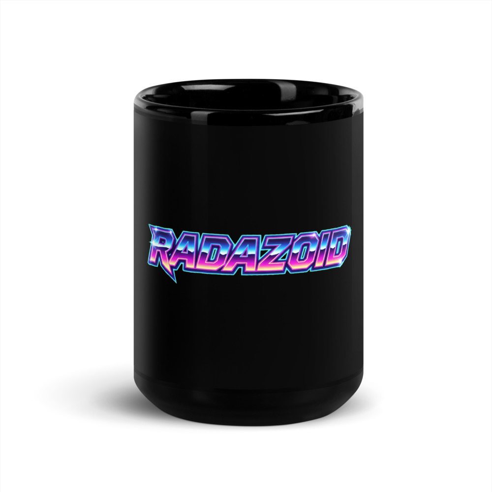 Radazoid Black Mug