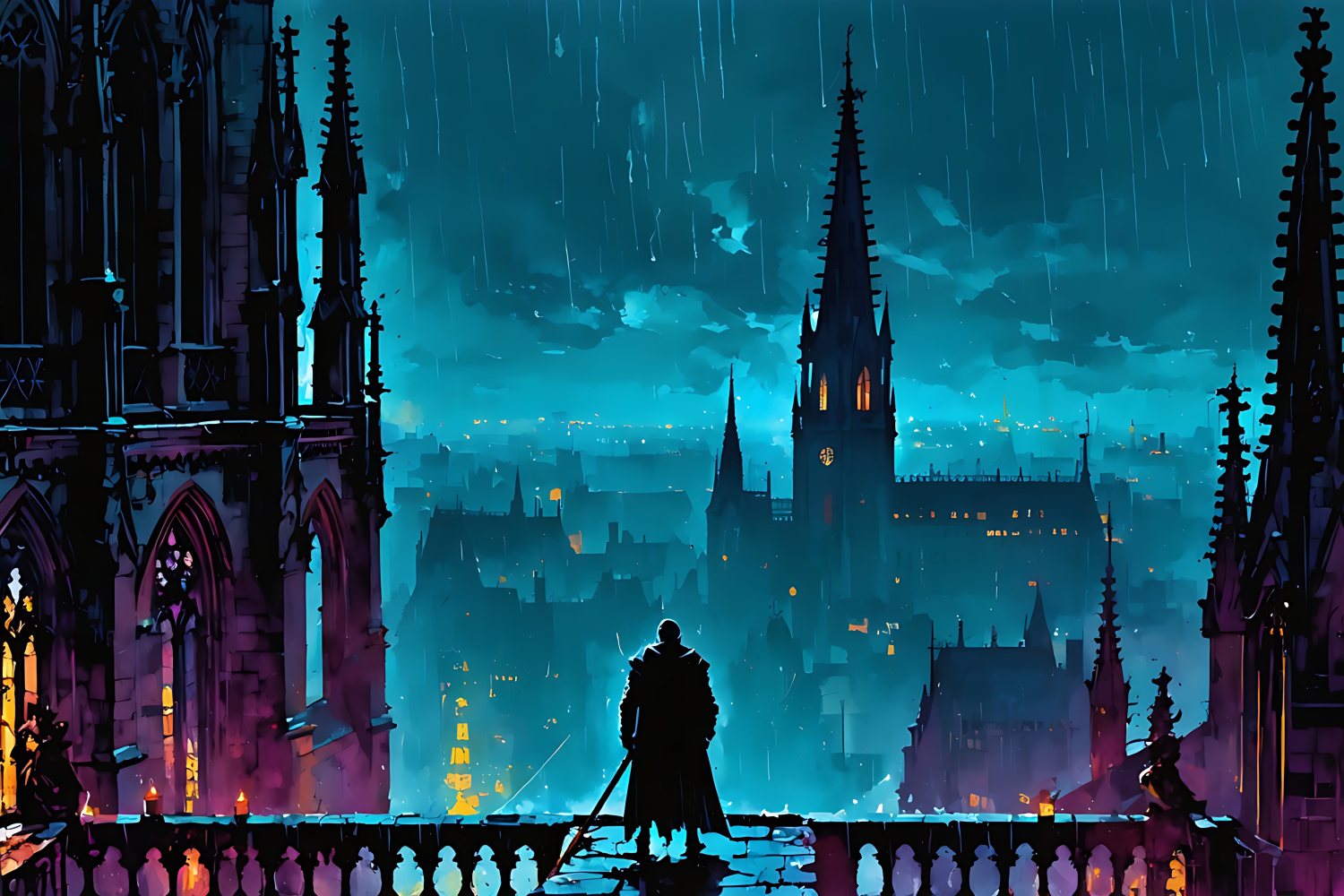 Cathedral Night