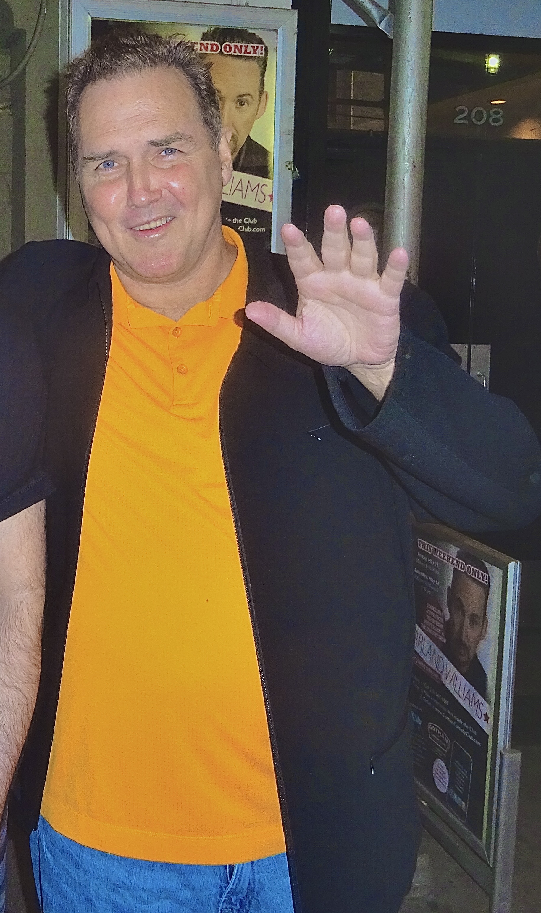 A photograph of comedian Norm Macdonald from 2016