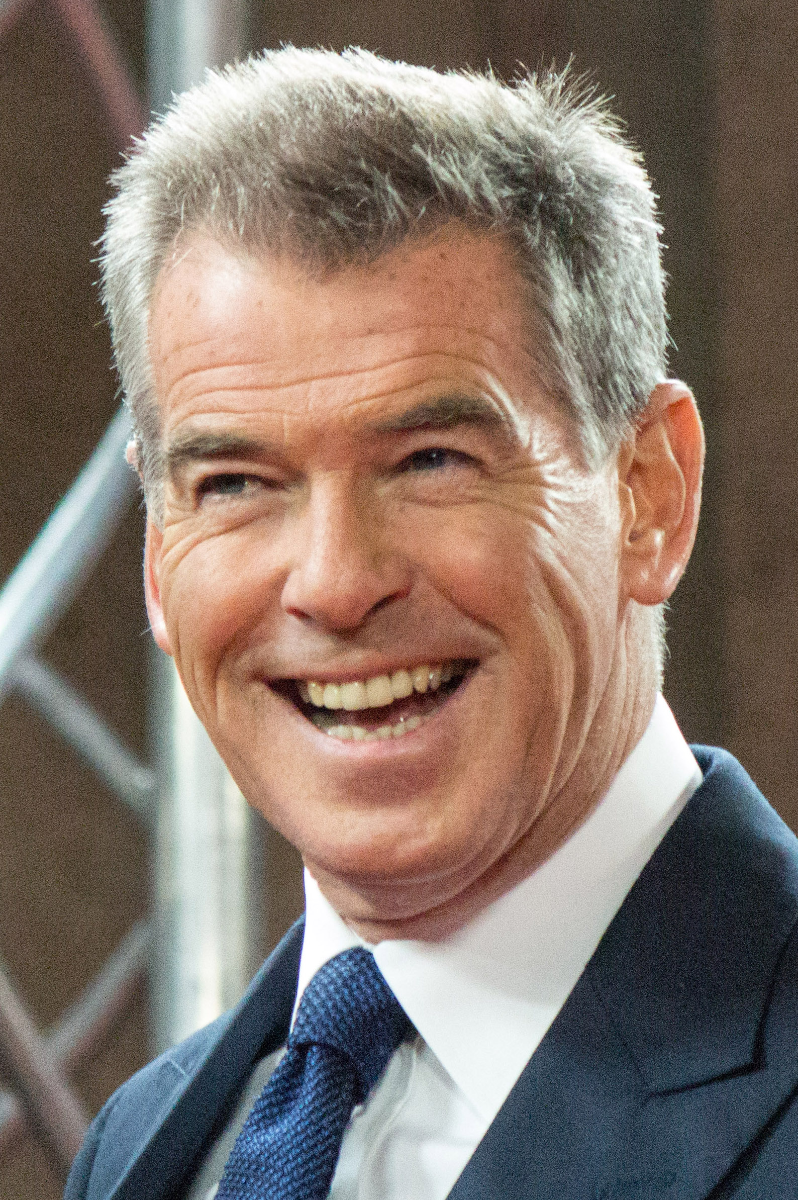 Pierce Brosnan at the Berlinale 2014 film festival during a screening of 'A Long Way Down'