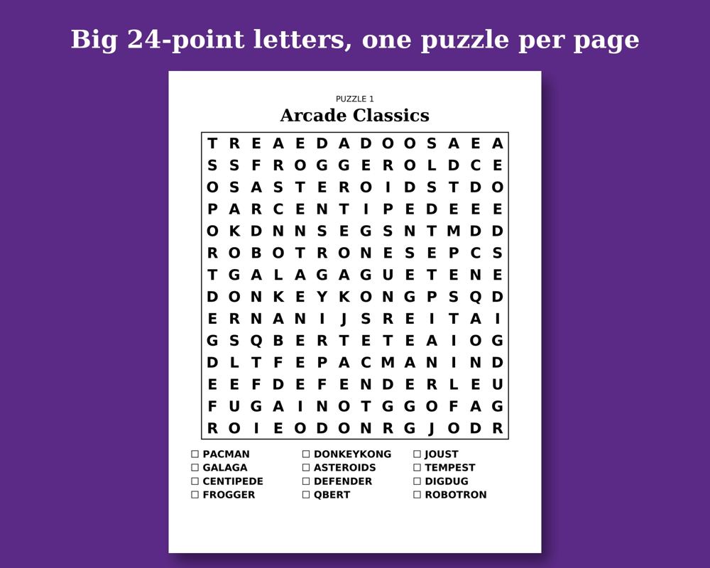Totally 80s Word Search, image 2
